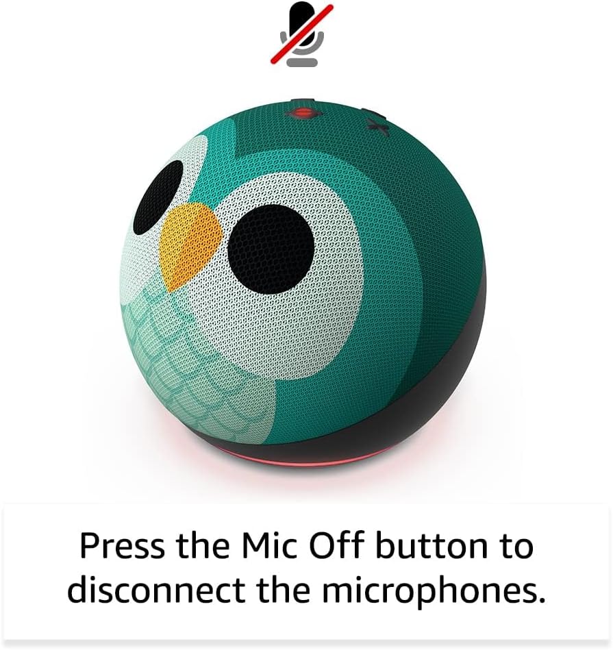 Echo Dot Kids (newest gen) | Wi-Fi and Bluetooth smart speaker with Alexa | With 1 year of Amazon Kids+ content | Stardust