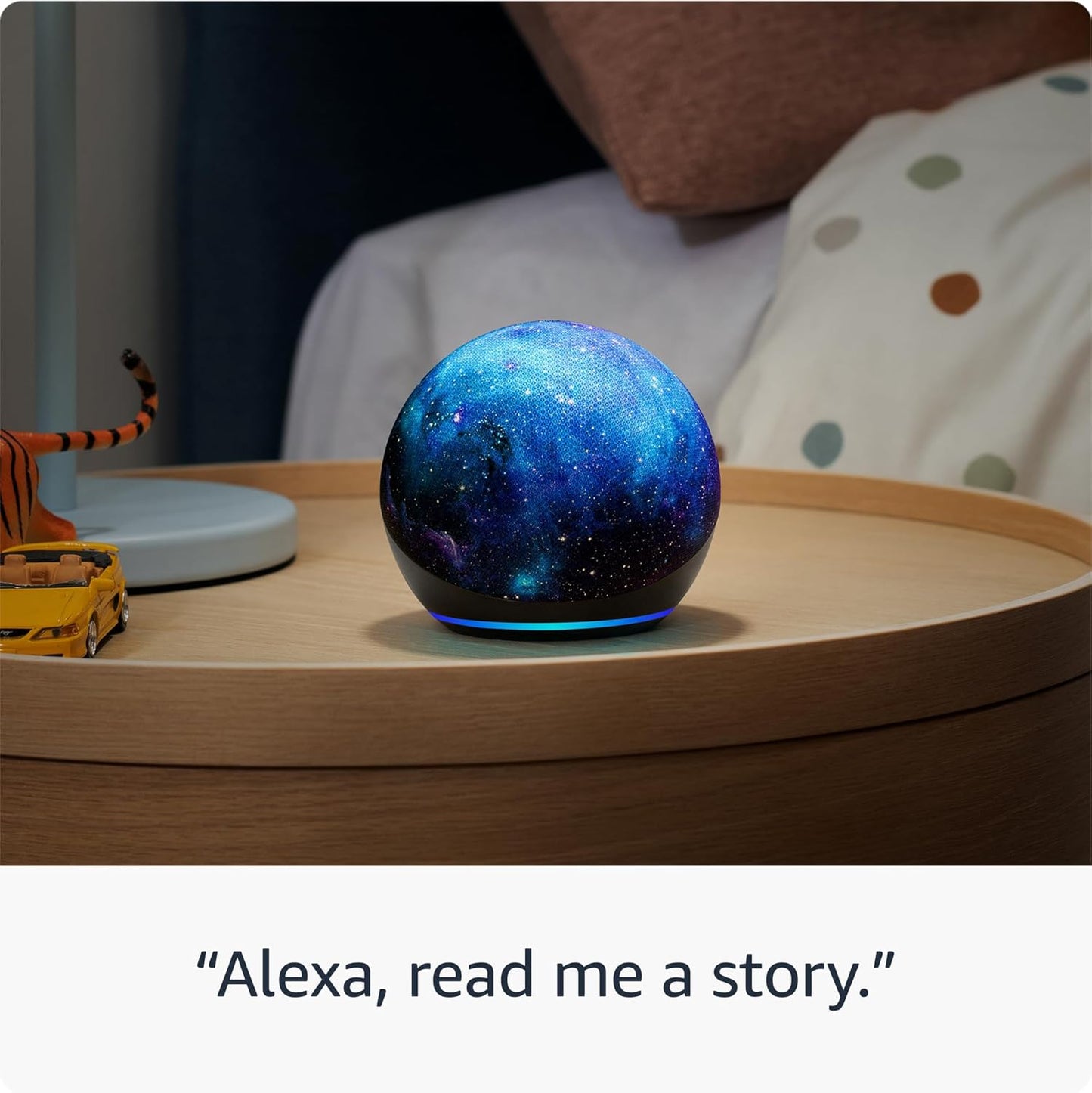 Echo Dot Kids (newest gen) | Wi-Fi and Bluetooth smart speaker with Alexa | With 1 year of Amazon Kids+ content | Stardust